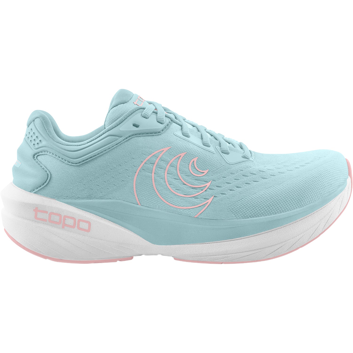 Womens Topo Topo Phantom 4 (Neutral Support) Women's Athletic Shoes Dusty Blue/Pink Dusty Blue/Pink