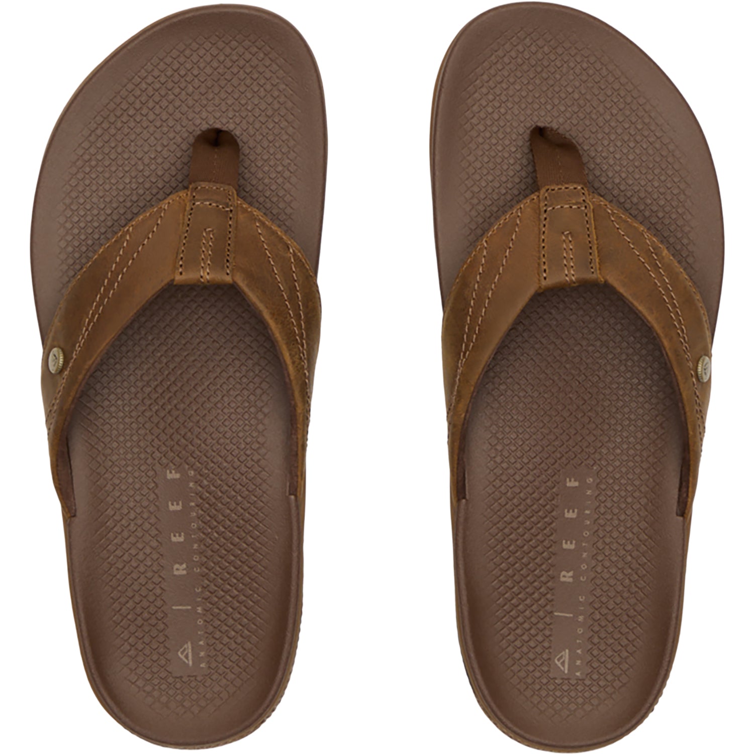 Mens Reef Reef Phantom Lux Men's Sandals Toffee Toffee