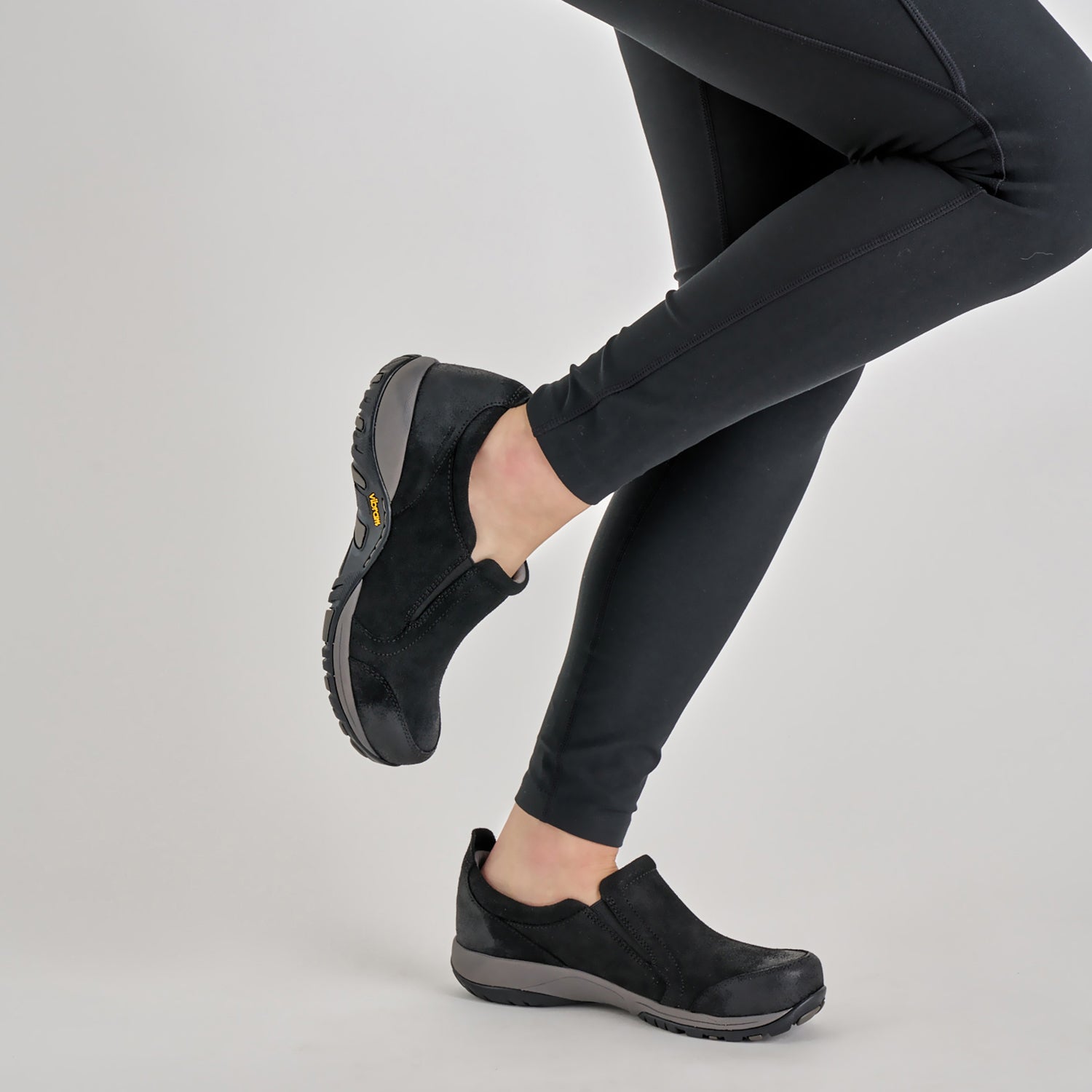 Womens Dansko Dansko Pippy Waterproof Burnished Women's Slip Ons Sporty Black Black