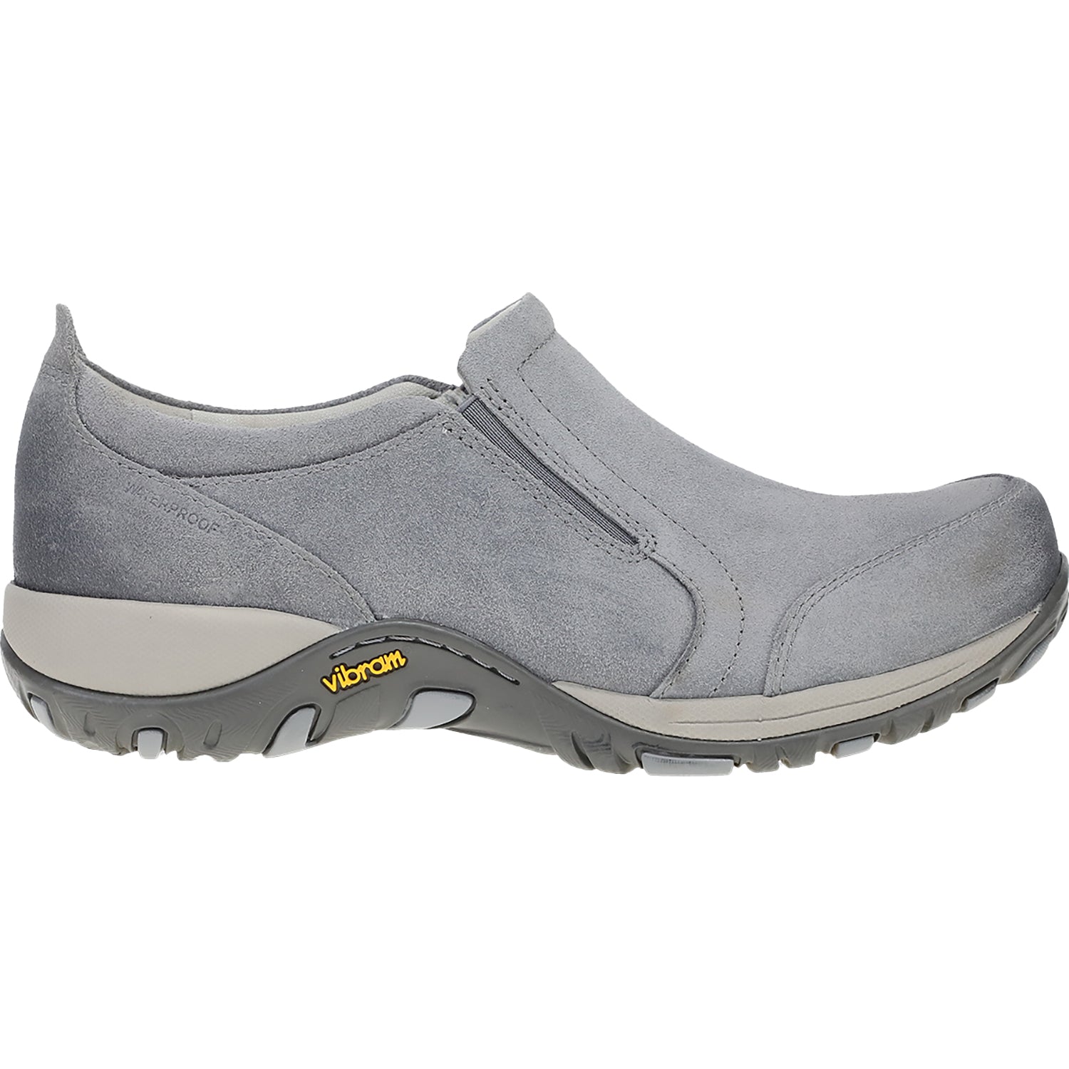 Womens Dansko Women's Dansko Pippy Grey Waterproof Burnished Suede Grey