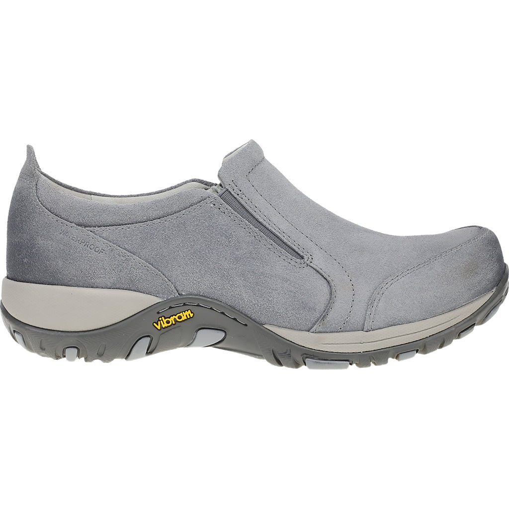 Women's Dansko Pippy Grey Waterproof Burnished Suede