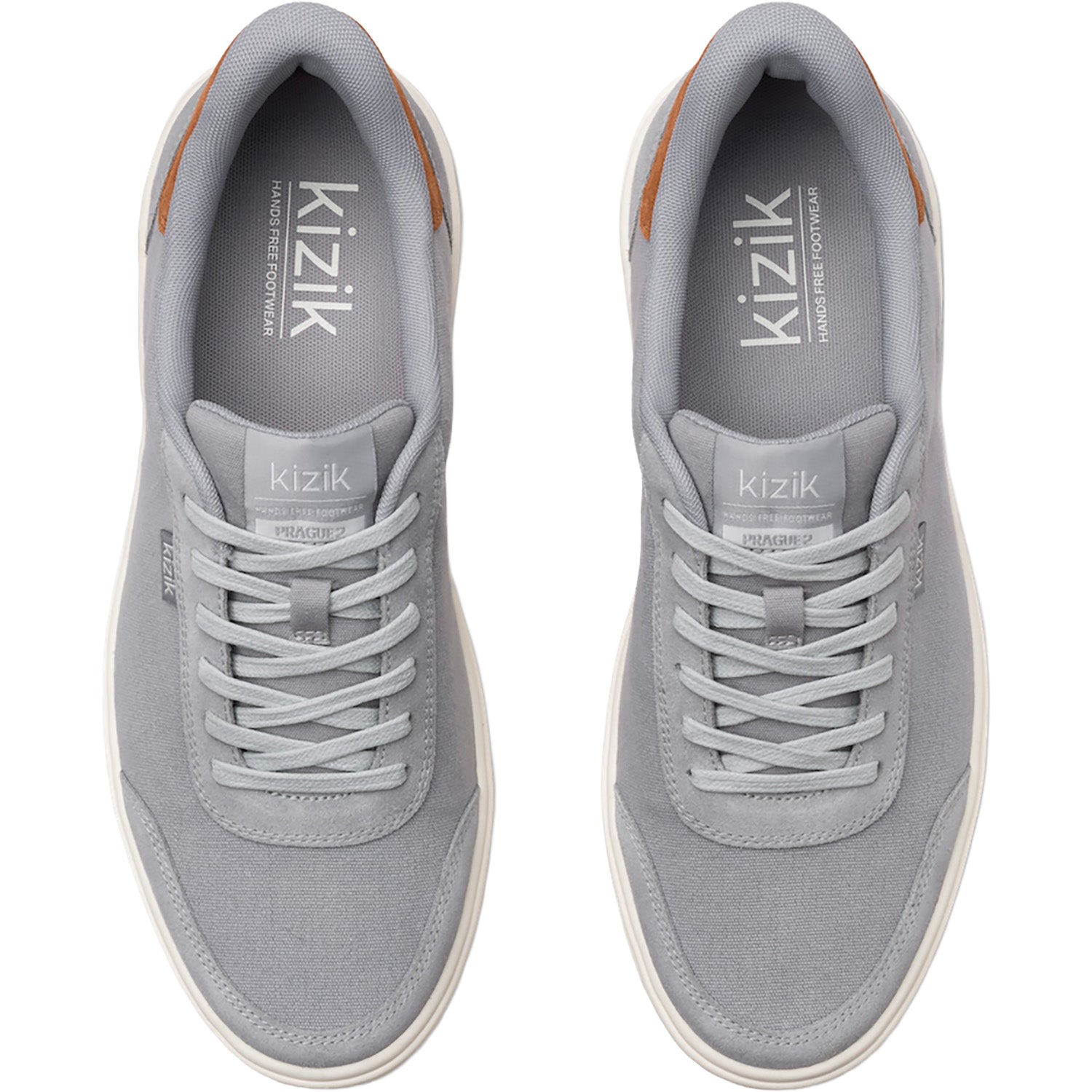 Mens Kizik KIZIK Prague 2 Men's Athletic Shoes Kizik Alloy Alloy