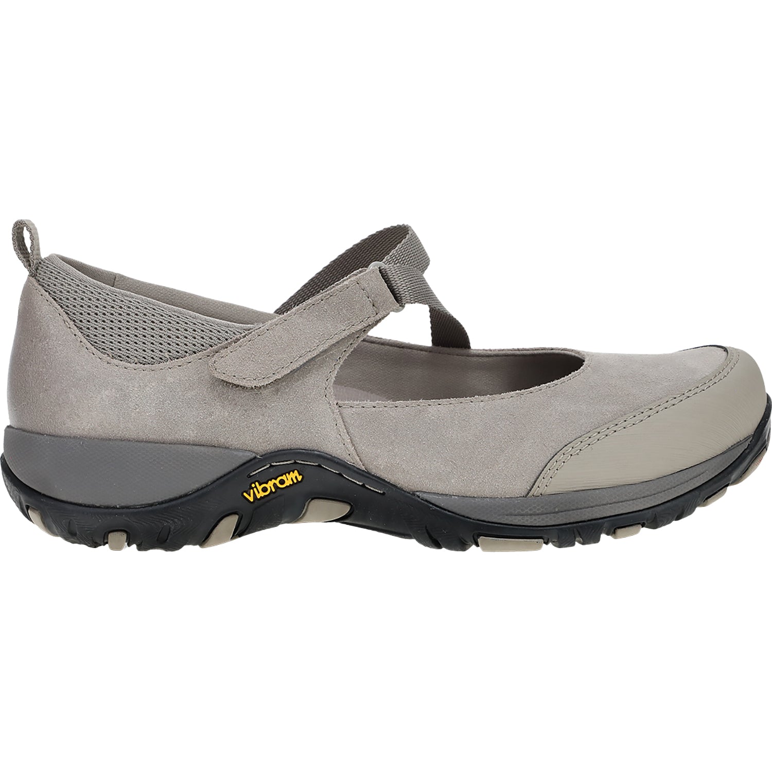 Womens Dansko Dansko Primrose Women's Sporty Mary Jane Taupe Burnished Suede Taupe Burnished Suede