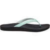 Womens Olukai Women's OluKai Puawe Sea Glass/Black Synthetic Sea Glass/Black Synthetic