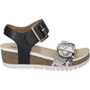 Womens Josef seibel Women's Josef Seibel Quinn 02 Black Snake Black Snake