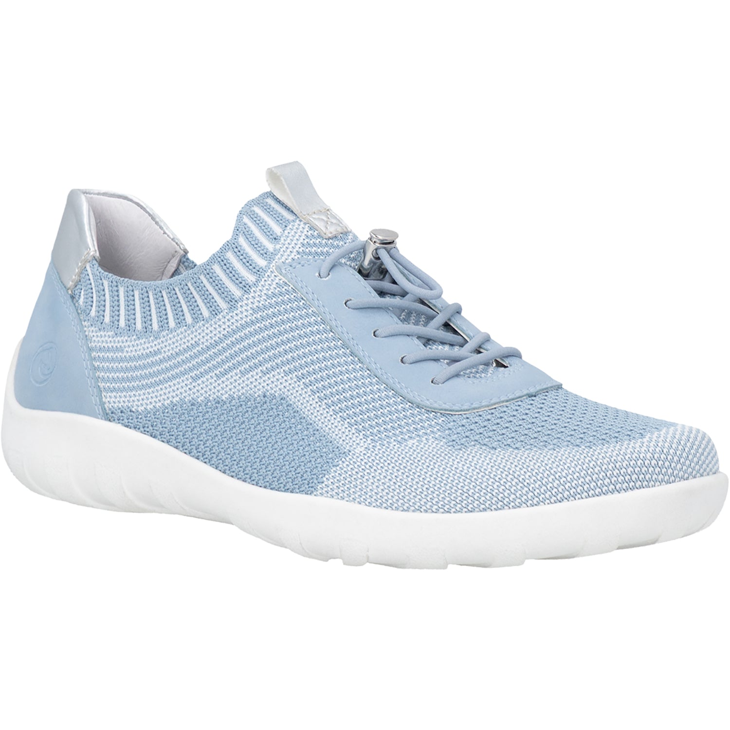 Womens Remonte Remonte R3518-12 Women's Athletic/Athleisure Shoes Adria-Weiss/Aqua/Silver Adria-Weiss/Aqua/Silver