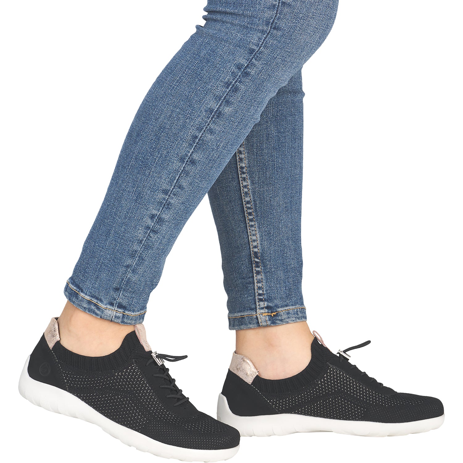 Womens Remonte Remonte R3520-03 Women's Athletic/Athleisure Women's Shoes Schwarz-Lightrose/Schwarz Schwarz-Lightrose/Schwarz