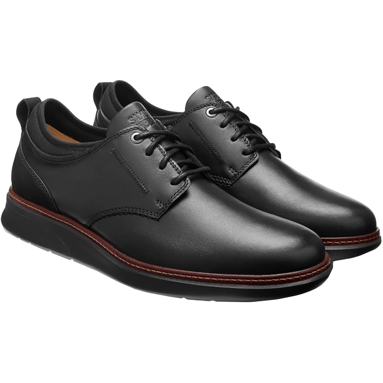 Mens Samuel hubbard Samuel Hubbard Rafael Lace-Up Men's Lace Up Shoes Black/Black Black/Black