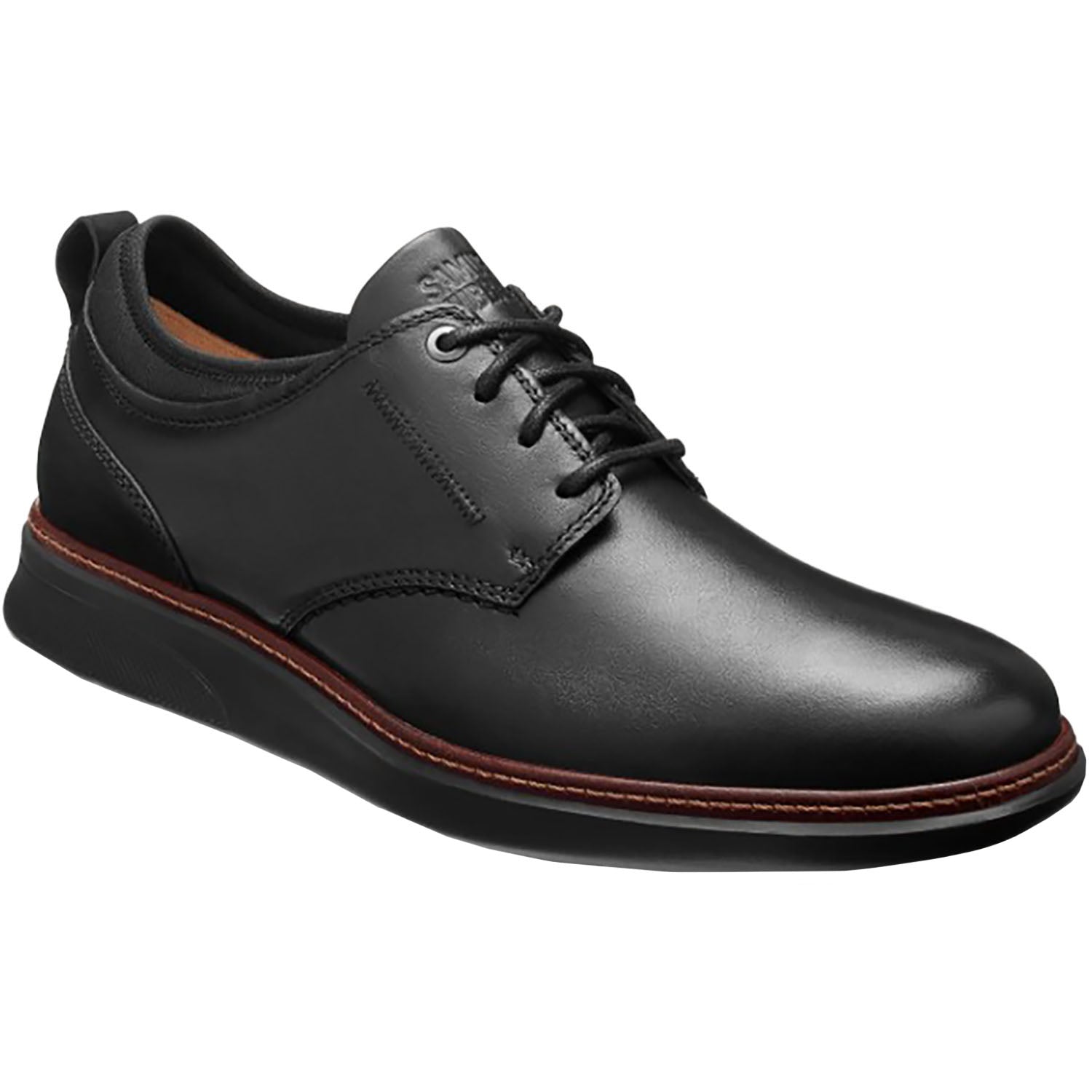 Mens Samuel hubbard Samuel Hubbard Rafael Lace-Up Men's Lace Up Shoes Black/Black Black/Black