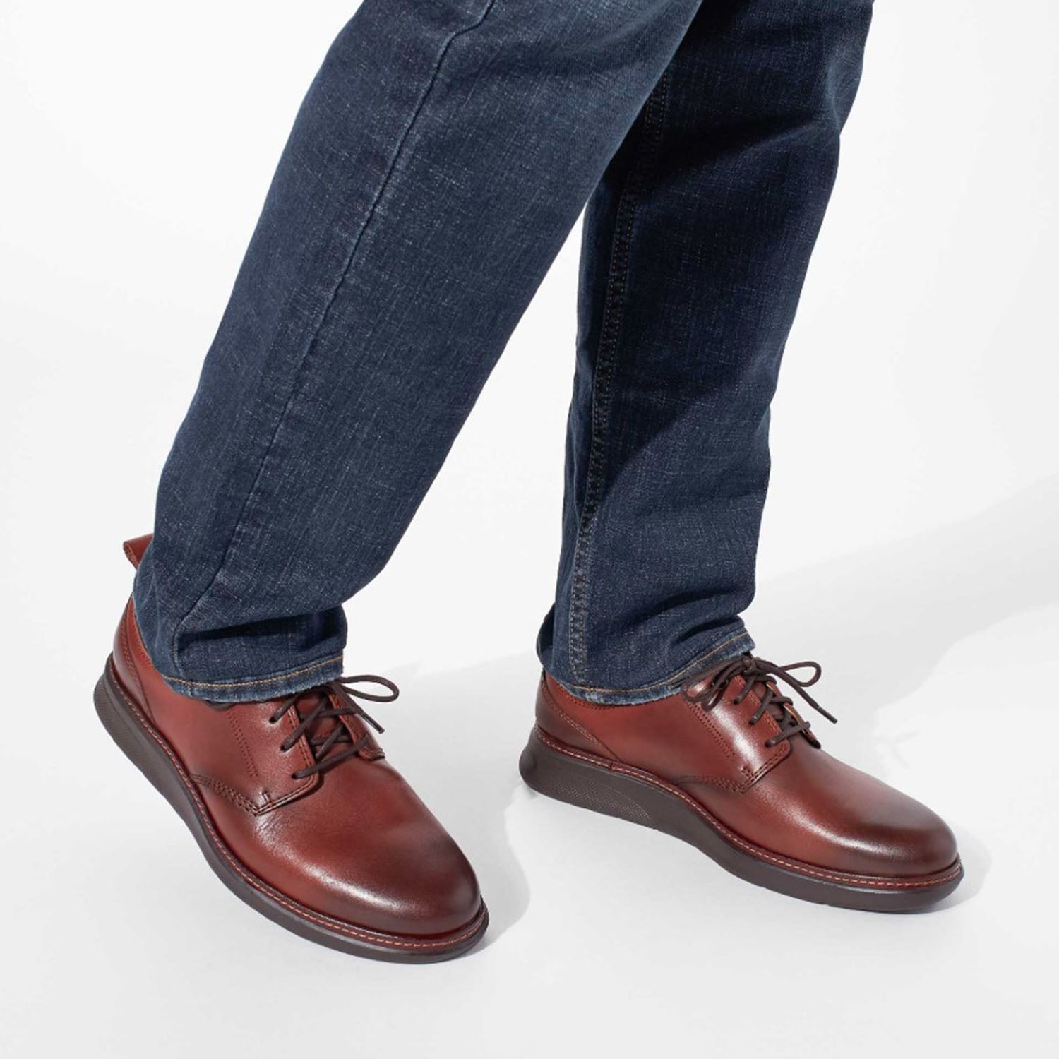 Mens Samuel hubbard Samuel Hubbard Rafael Lace-Up Men's Lace Up Shoes Cognac Leather Cognac Leather