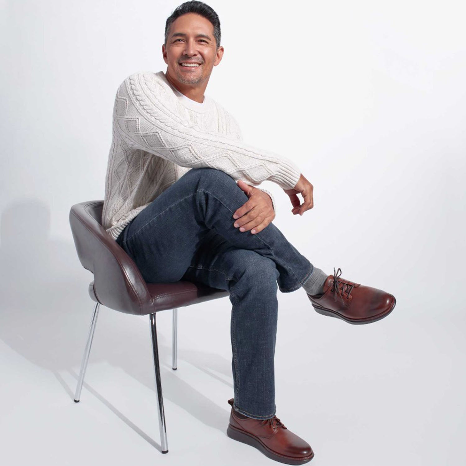 Men's Samuel Hubbard Rafael Lace-Up Cognac Leather – Footwear etc.