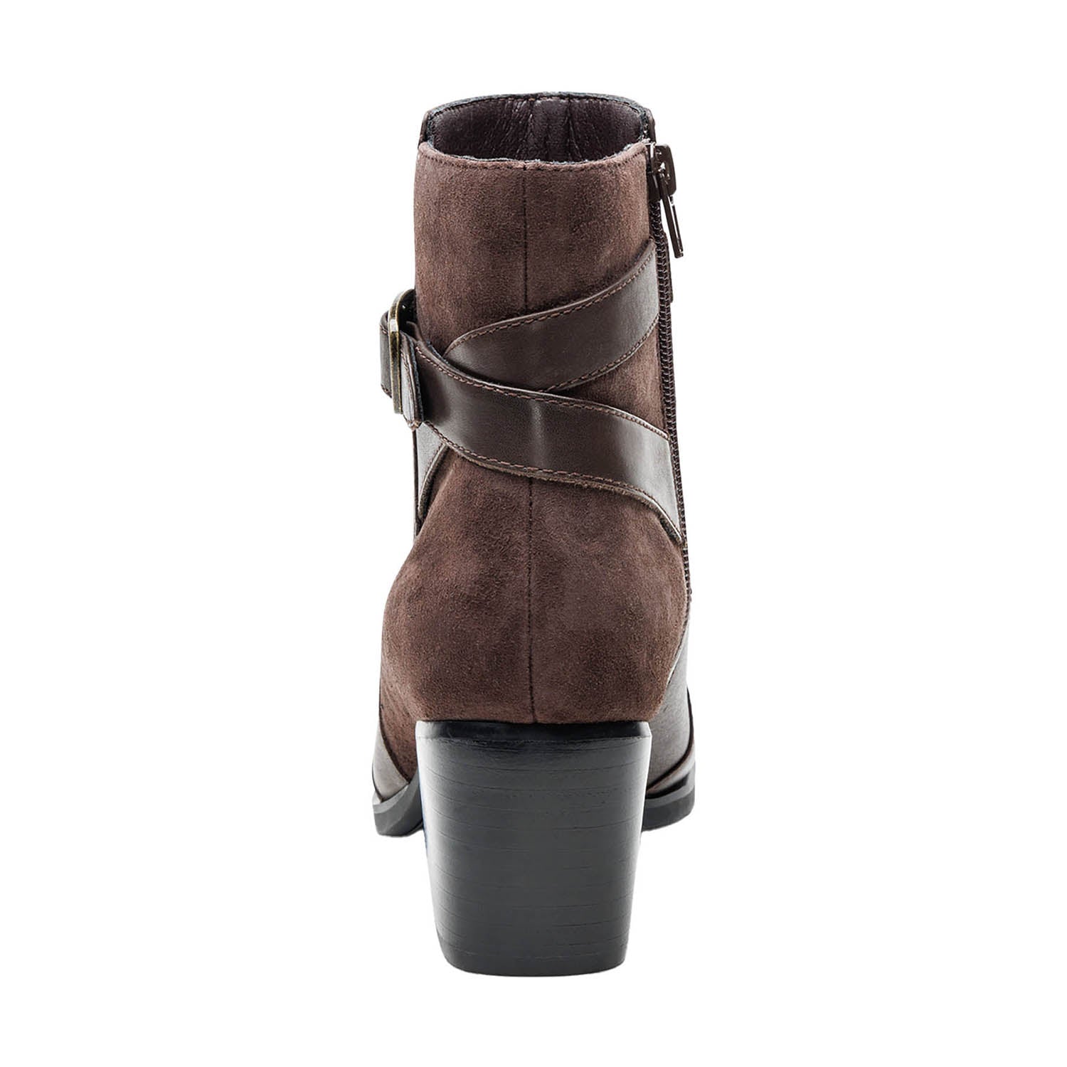 Women's Aetrex Rebecca Dark Brown Leather/Suede Combi – Footwear etc.