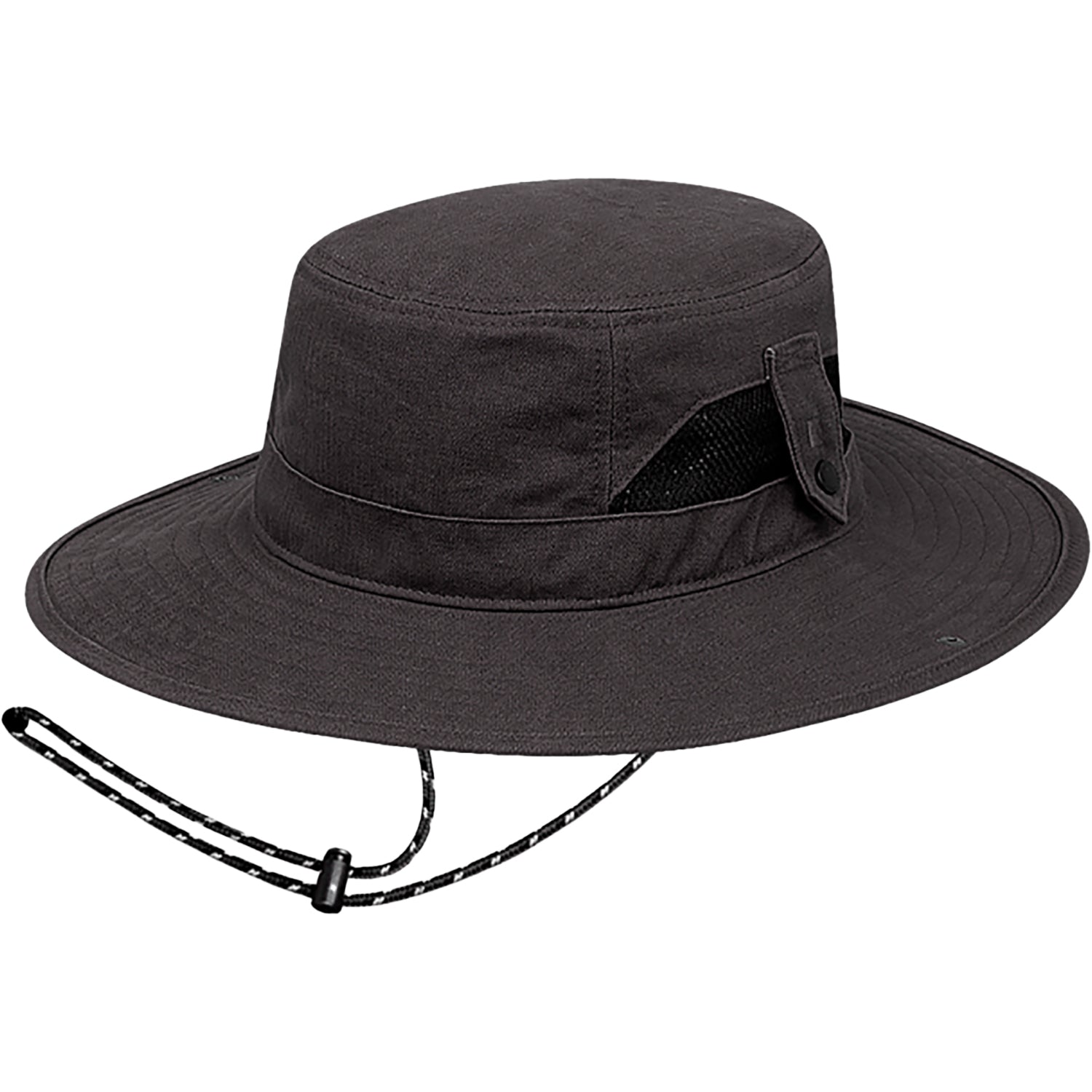 Mens Kooringal Kooringal Hats Redondo Mid Brim Men's Hat Charcoal Charcoal