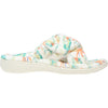 Womens Vionic Women's Vionic Relax Slippers Marshmallow Floral Terrycloth Marshmallow Floral Terrycloth
