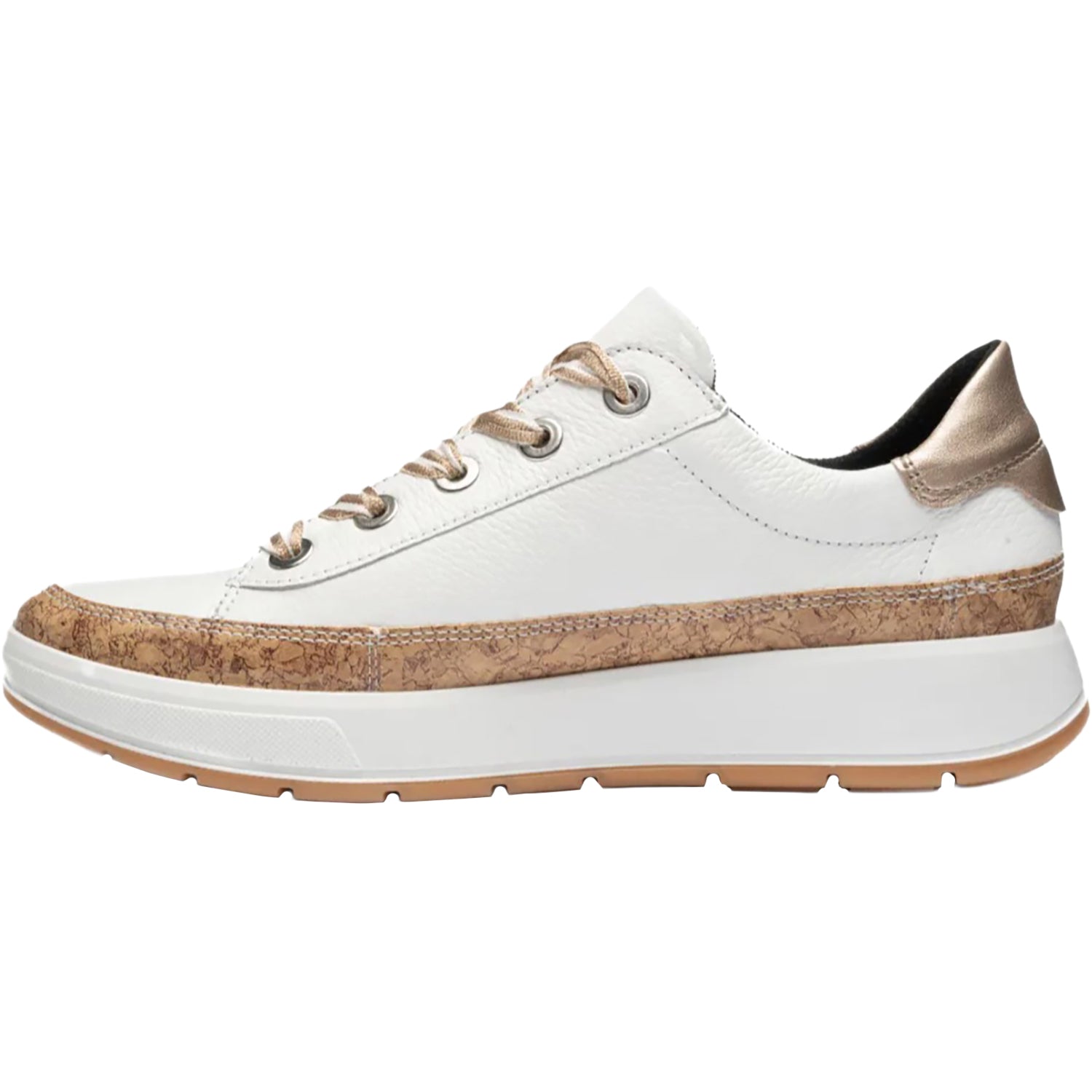 Womens Ara shoes Ara Rem Women's Sporty Lace Up Shoes Natural/White/Sand Natural/White/Sand