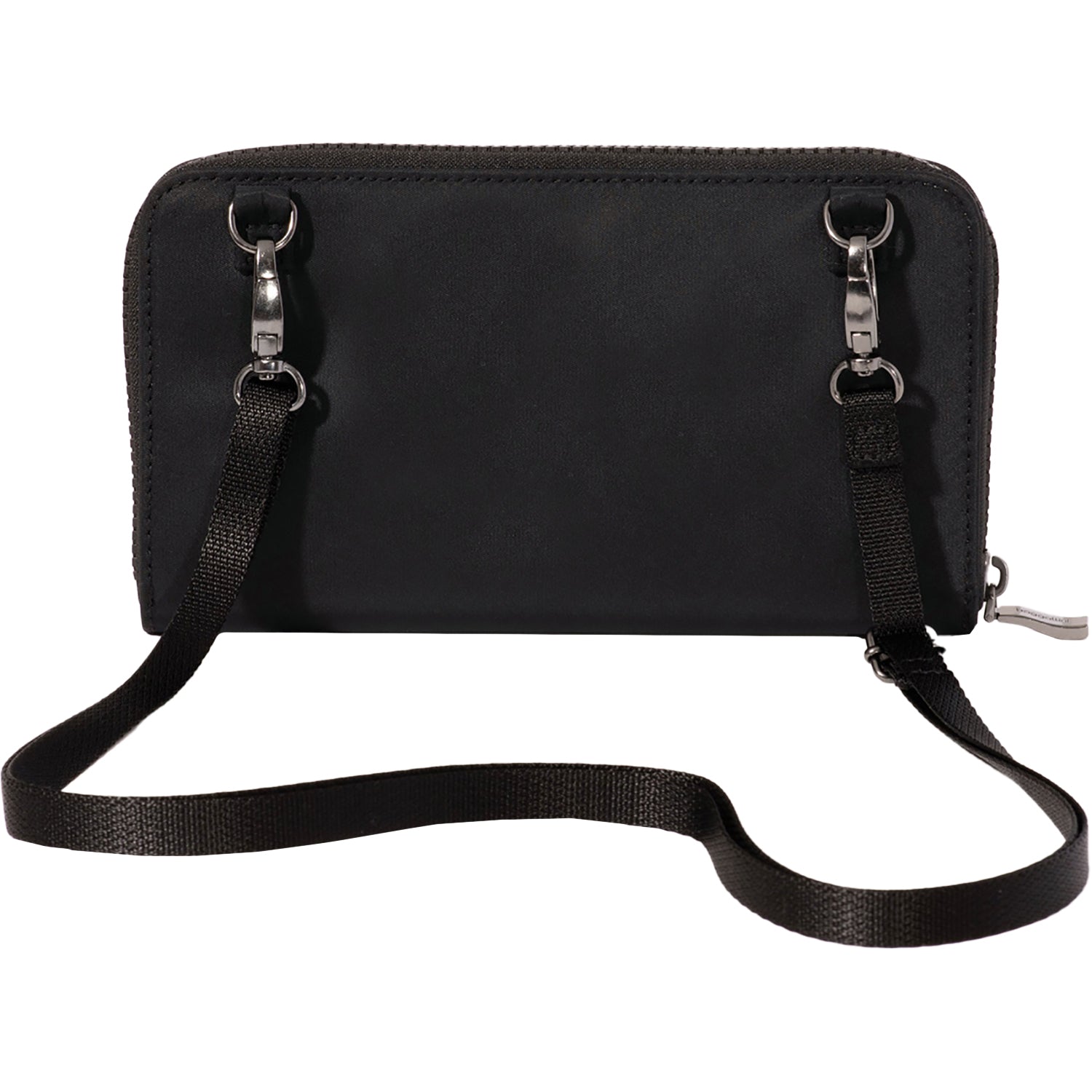 Womens Baggallini Baggallini RFID Phone Wallet Crossbody Black Twill Black Twill