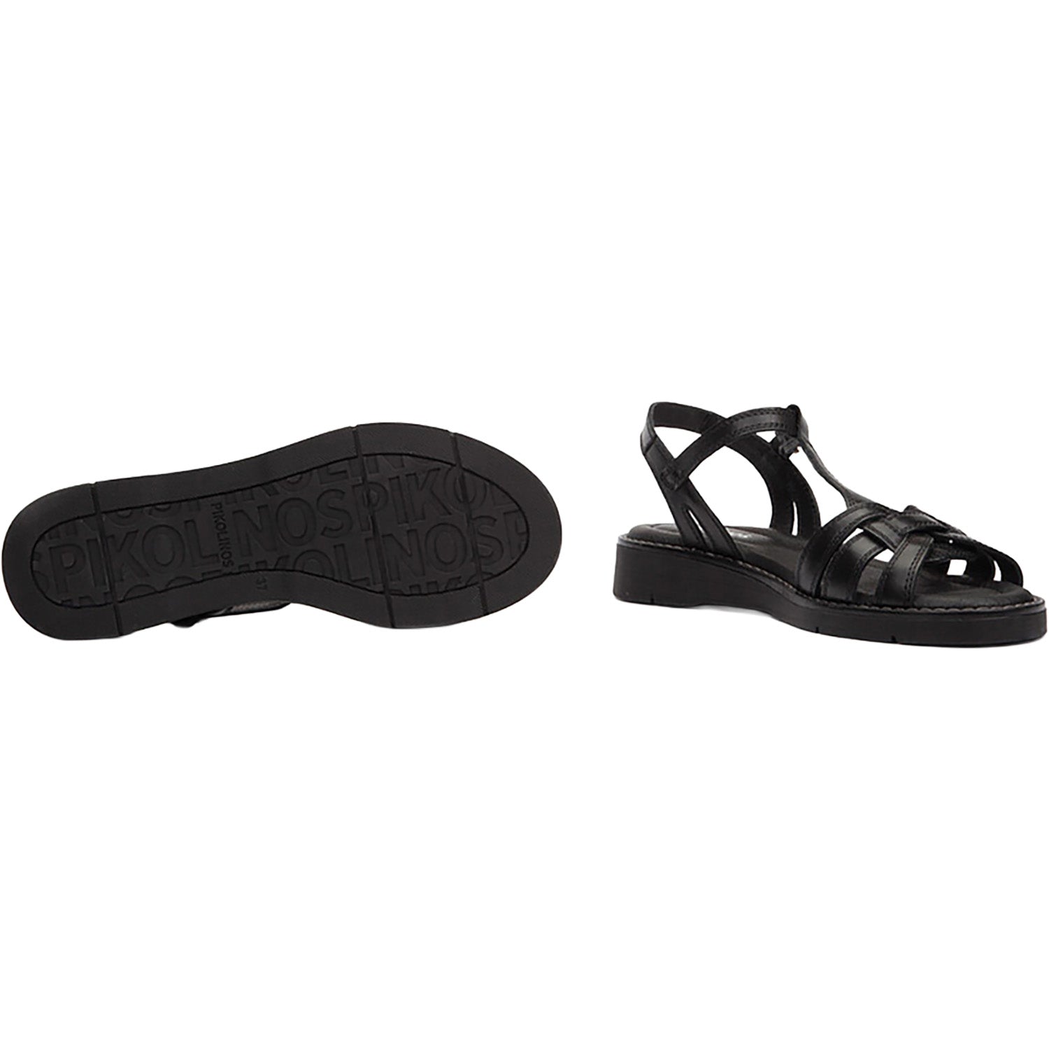 Womens Pikolinos Pikolinos Roquetas W9B-0789 Women's Sandals Black Black