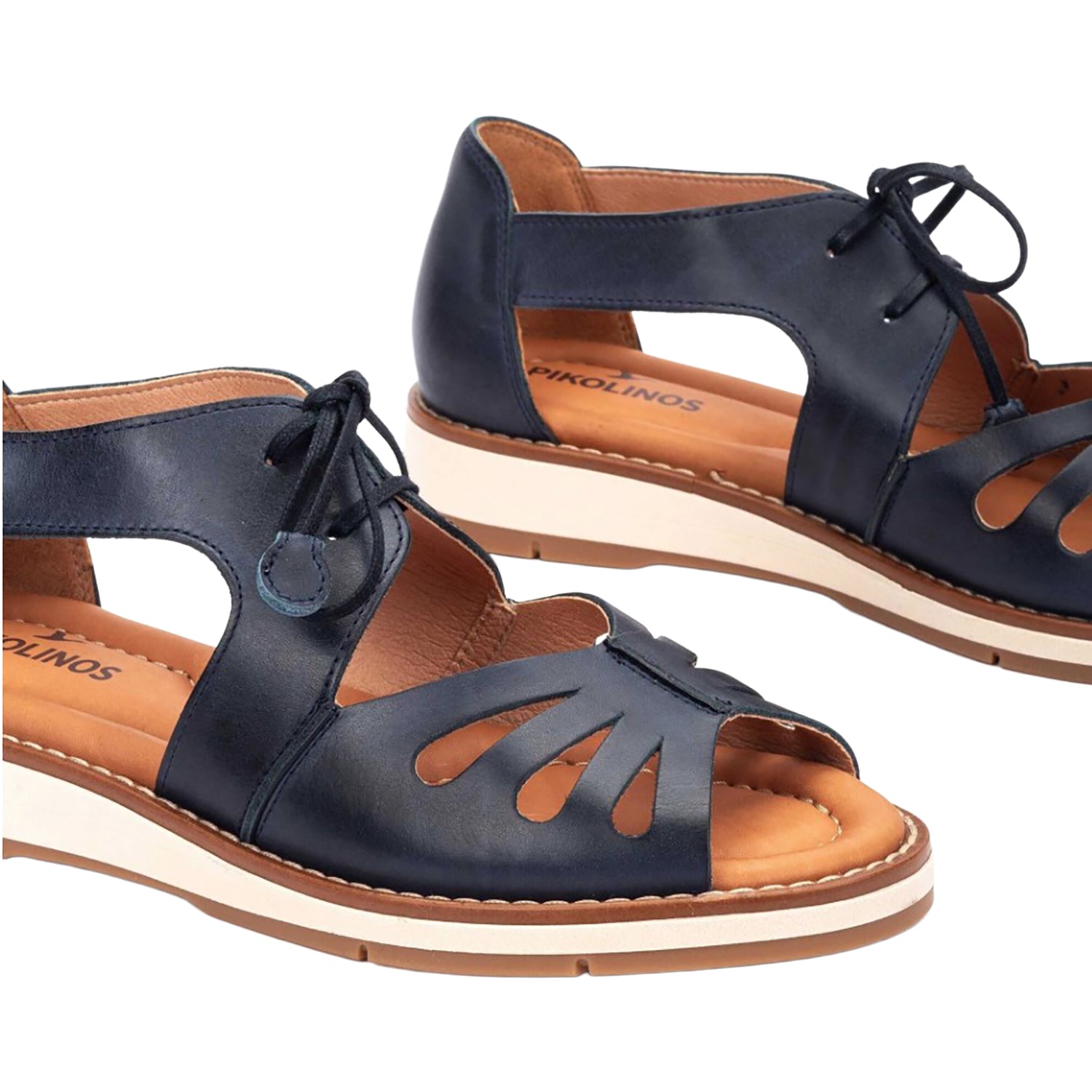 Womens Pikolinos Pikolinos Roquetas W9B-0947 Women's Sandals Blue Blue