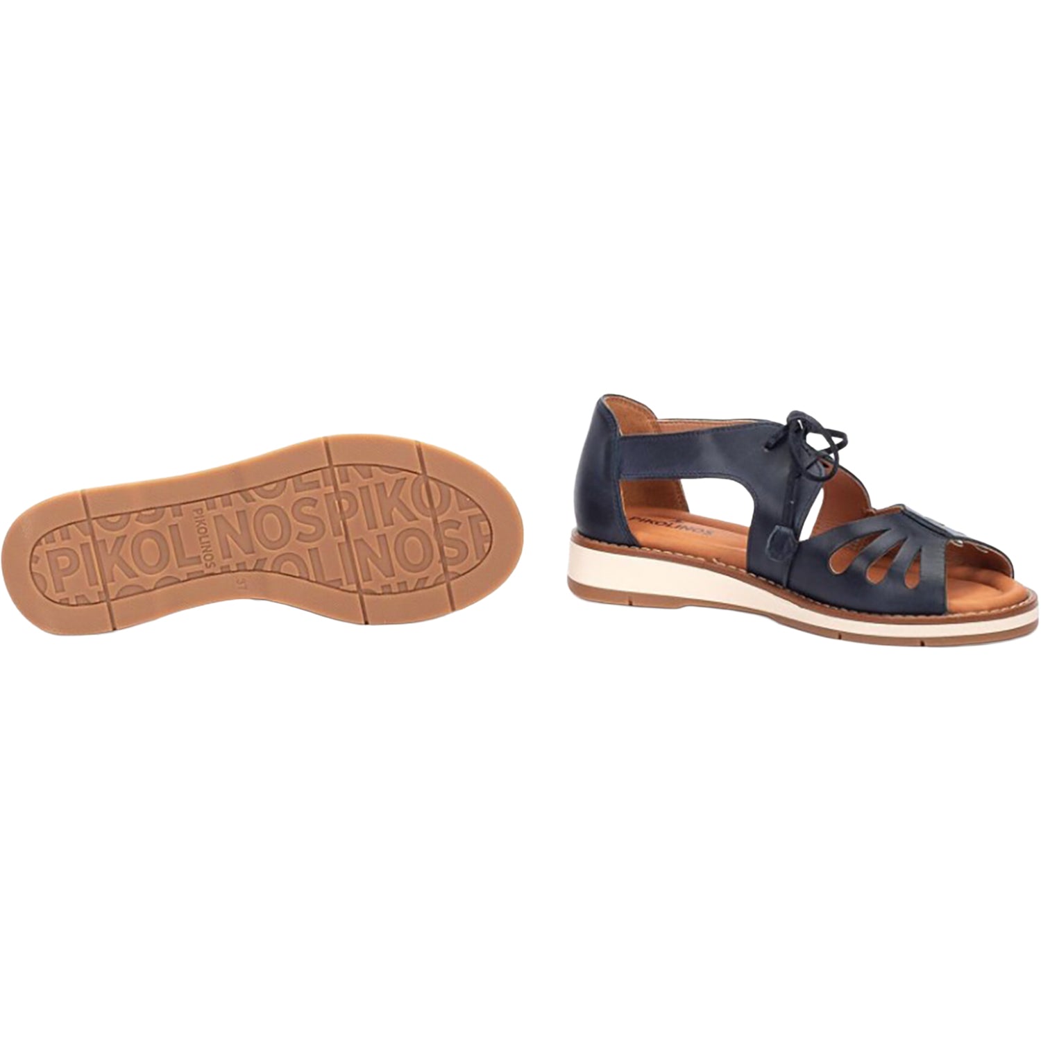 Womens Pikolinos Pikolinos Roquetas W9B-0947 Women's Sandals Blue Blue