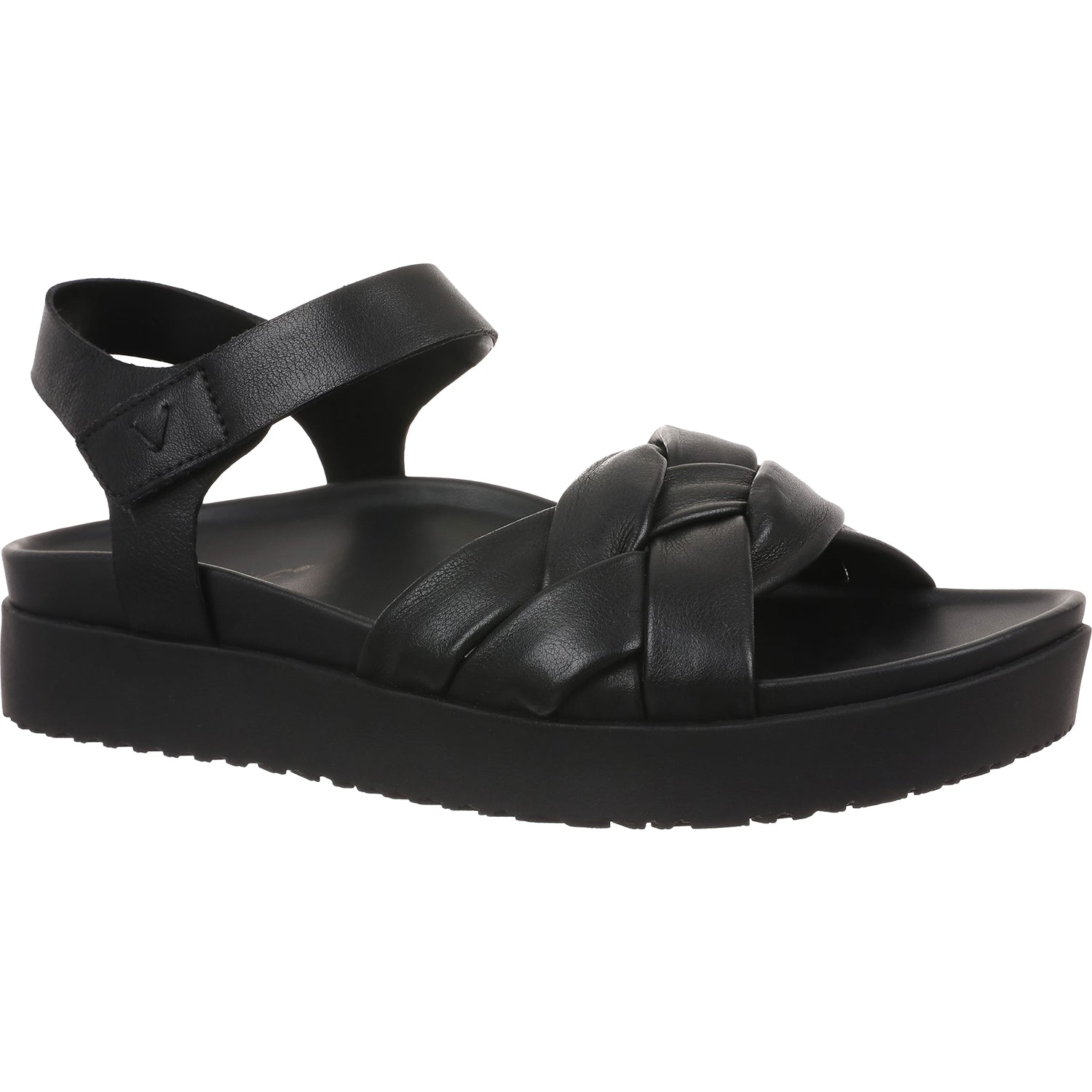Womens Vionic Vionic Rosa Women's Sandals Black Leather Black Leather