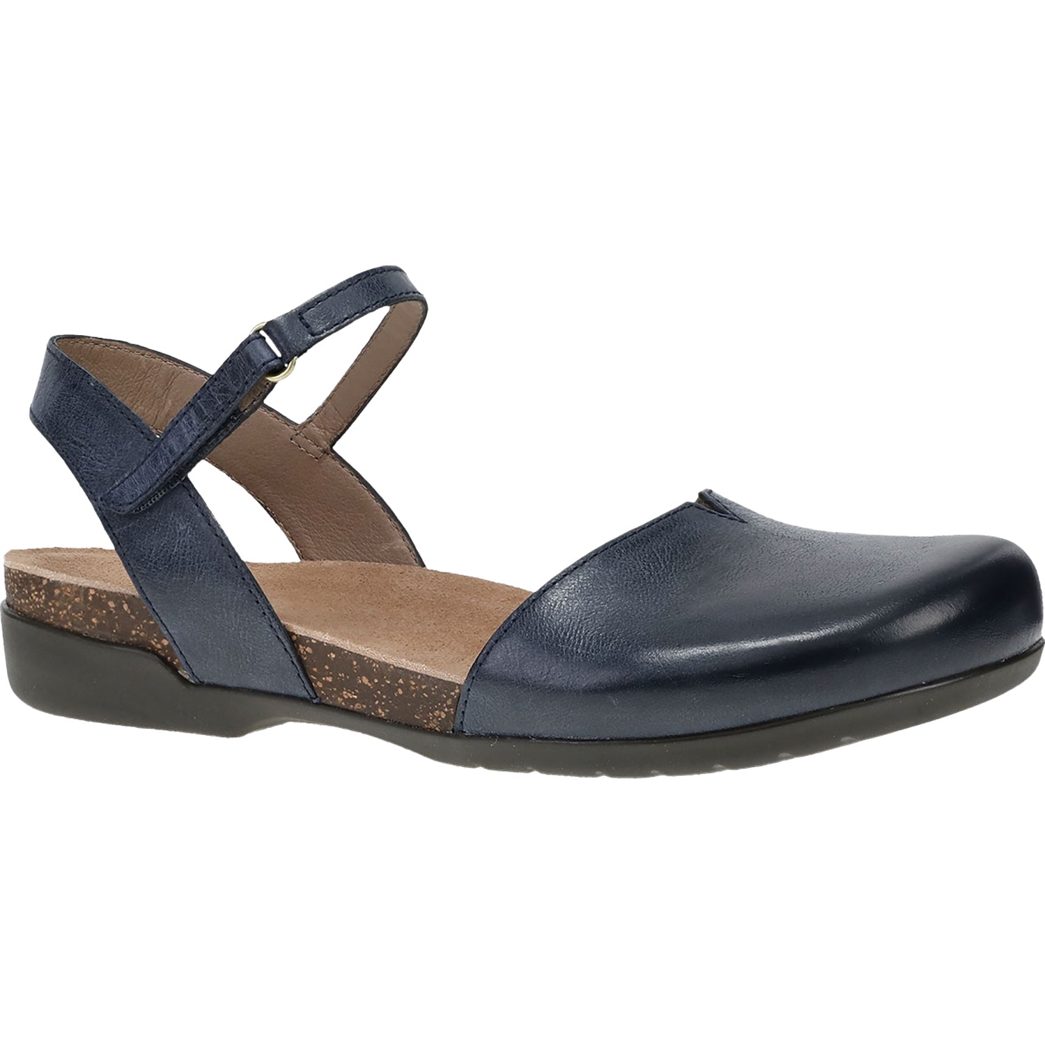 Womens Dansko Dansko Rowan Women's Mary Janes Navy Waxy Burnished Navy Waxy Burnished