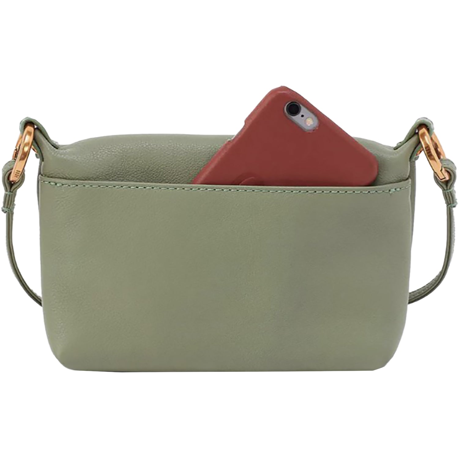 Womens Hobo Hobo International Run About Crossbody Watercress Pebbled Leather Watercress Pebbled Leather