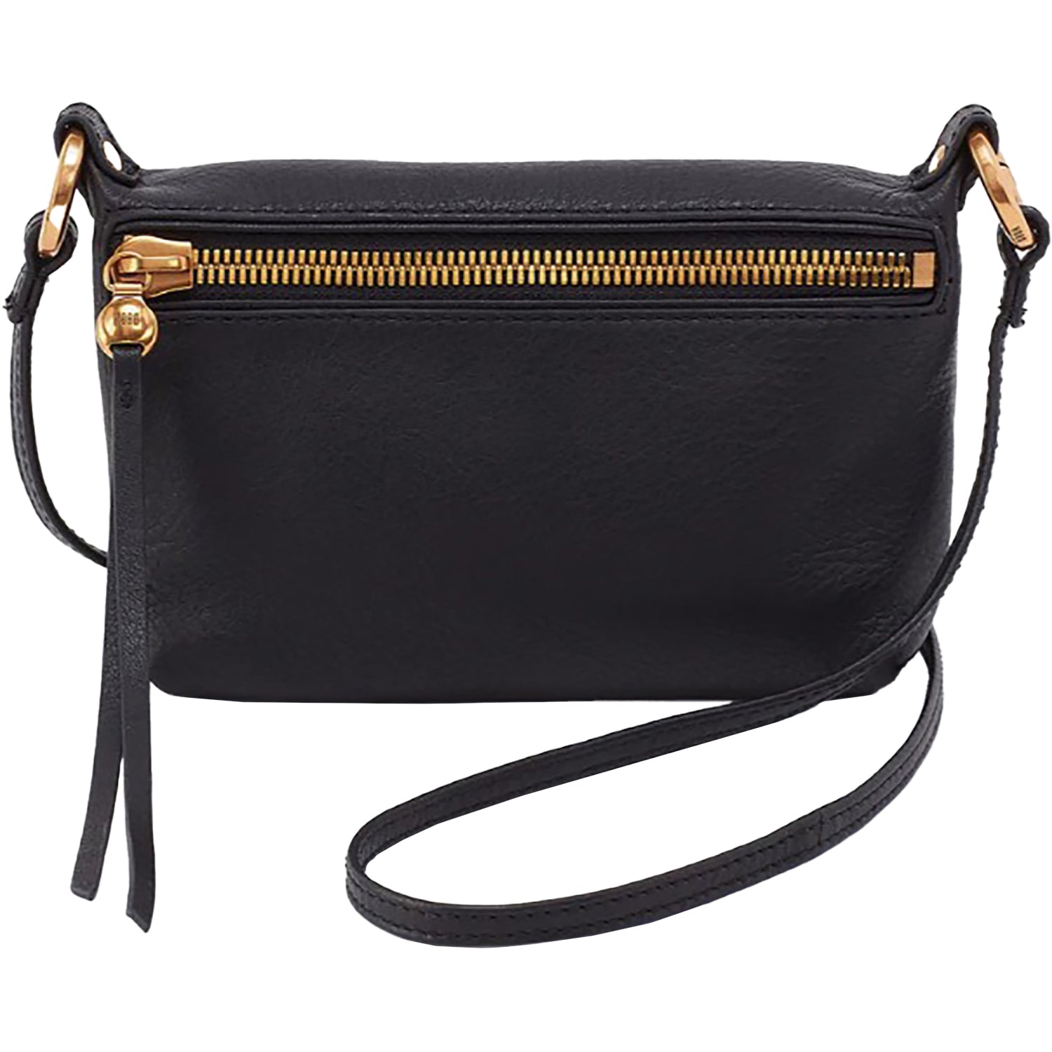 Womens Hobo Hobo International Run About Crossbody Black Pebbled Leather Black Pebbled Leather