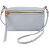 Womens Hobo Hobo International Run About Crossbody Blue Pearl Pebbled Leather Blue Pearl Pebbled Leather