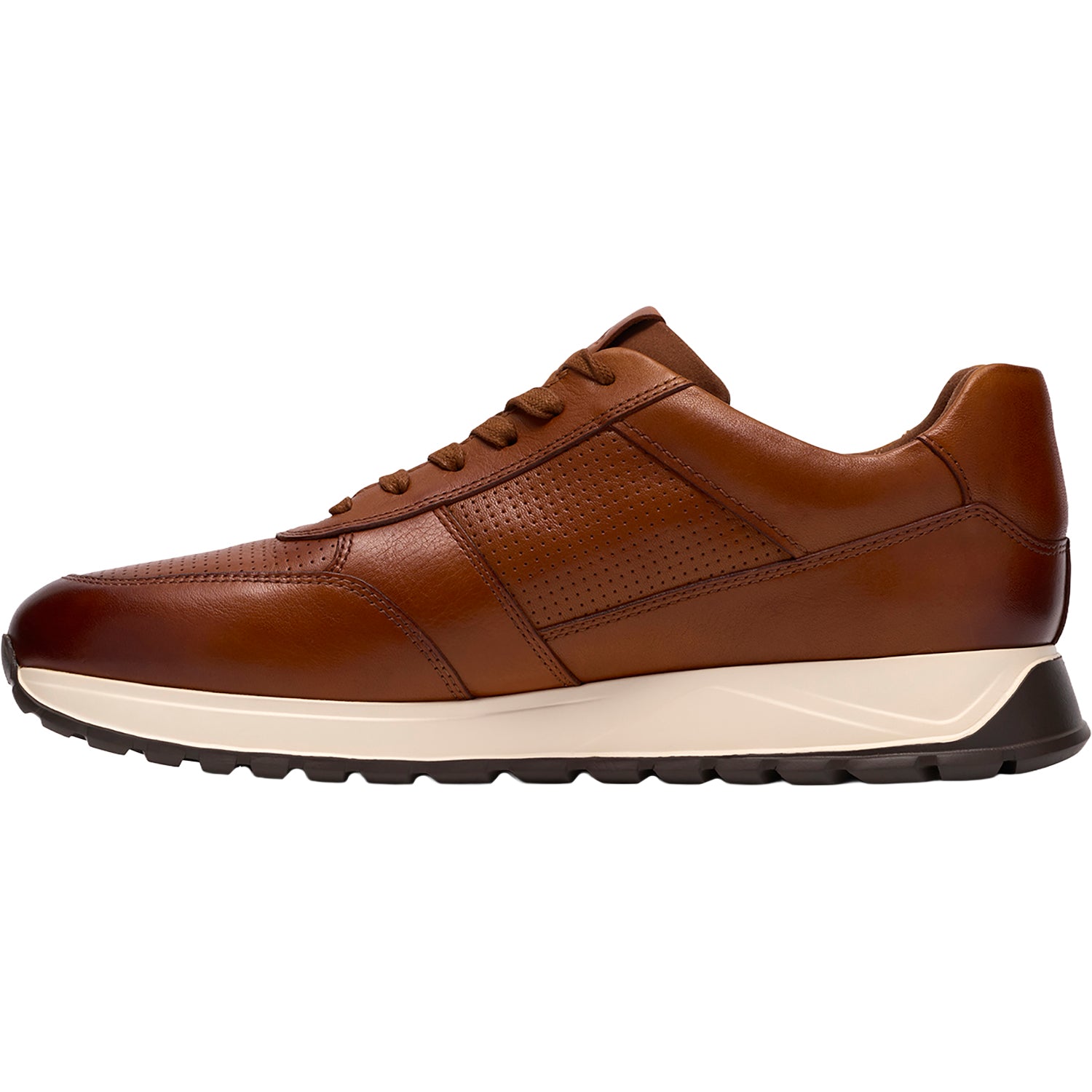 Mens Clarks Clarks Radwell Tie Men's Casual Shoes Tan Leather Tan Leather