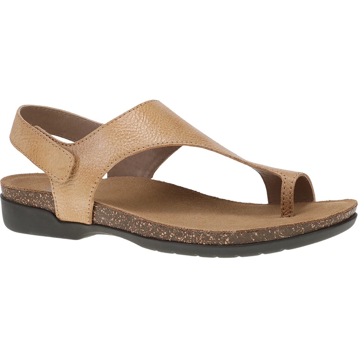 Womens Dansko Dansko Reece Women's Thong Sandals Honey Distressed Honey Distressed