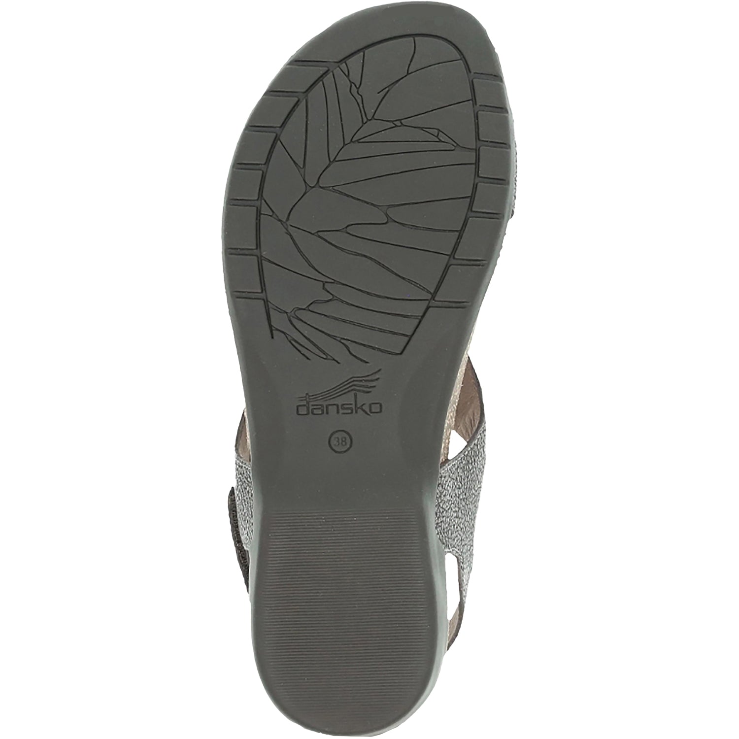 Womens Dansko Dansko Reece Women's Thong Sandals Pewter Metallic Leather Pewter Metallic Leather