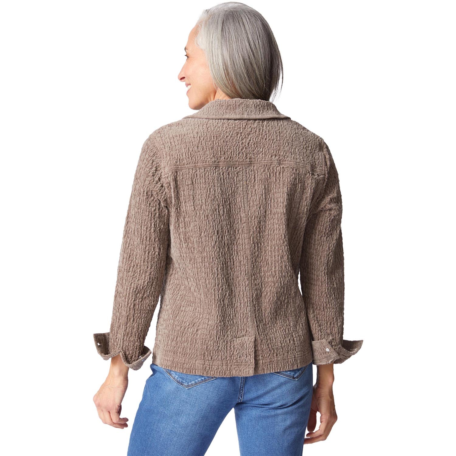 Womens Habitat Habitat Rustic Stretch Cord Boyfriend Jacket Women's Outerwear Outdoor Truffle Truffle