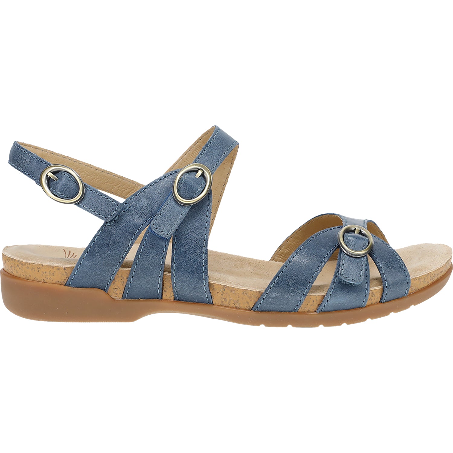 Womens Dansko Dansko Ruthie Women's Sandals Marine Leather Marine Leather