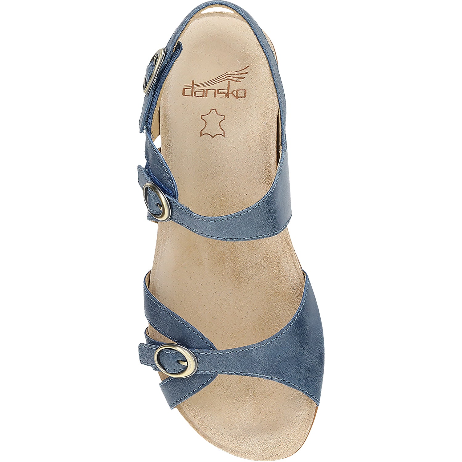 Womens Dansko Dansko Ruthie Women's Sandals Marine Leather Marine Leather