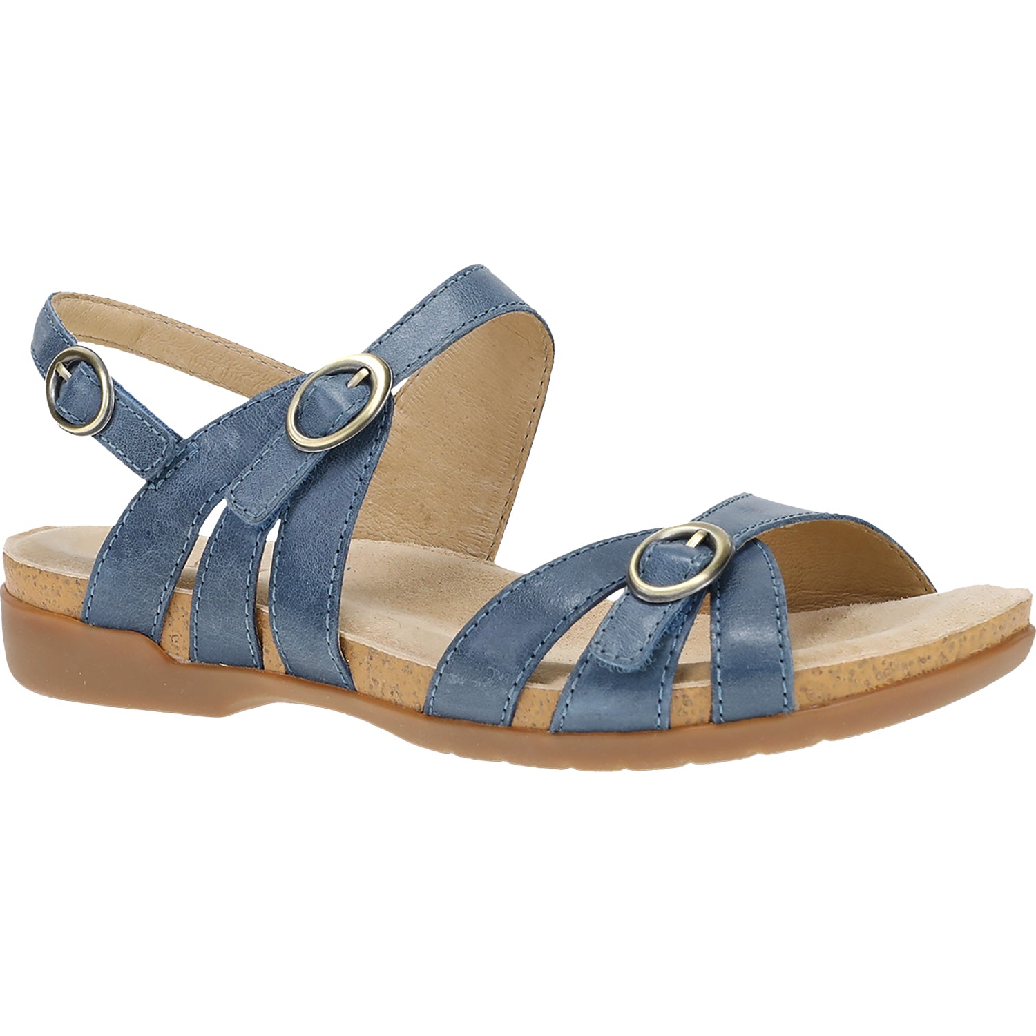 Womens Dansko Dansko Ruthie Women's Sandals Marine Leather Marine Leather