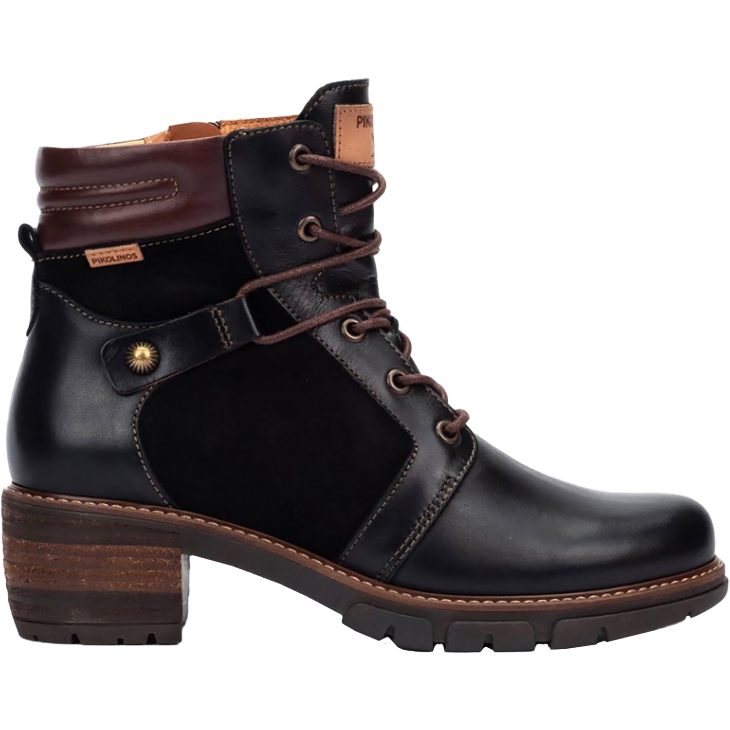 Womens Pikolinos Pikolinos San Sebastian W1T-8979C1 Women's Boots Black Leather Black Leather