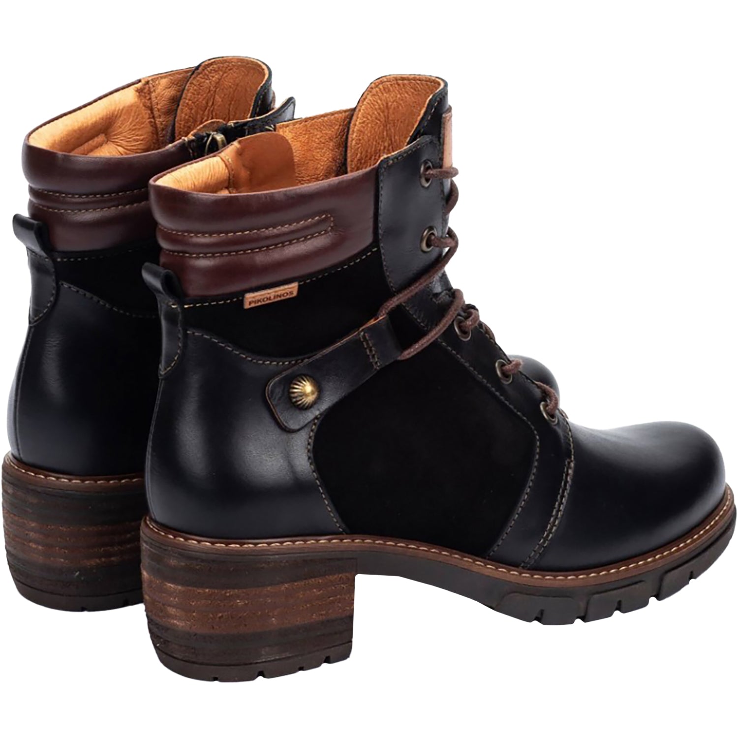 Womens Pikolinos Pikolinos San Sebastian W1T-8979C1 Women's Boots Black Leather Black Leather
