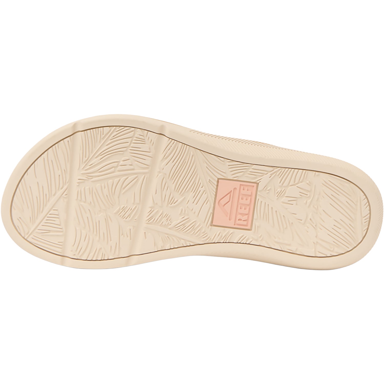 Womens Reef Reef Santa Ana Women's Thong Sandals Peach/Tan Peach/Tan