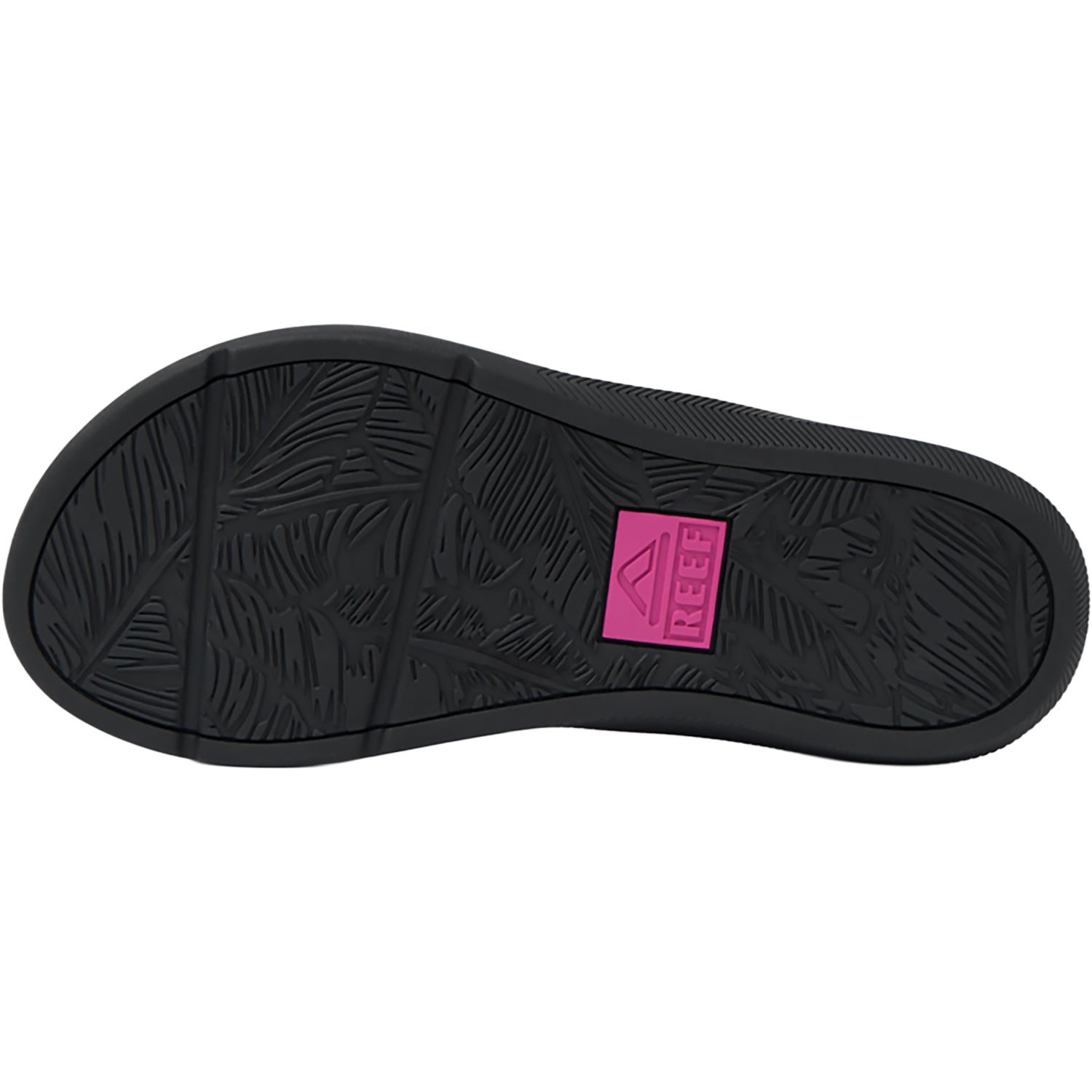 Womens Reef Reef Santa Ana Women's Thong Sandals Fuchsia Red/Black Fuchsia Red/Black