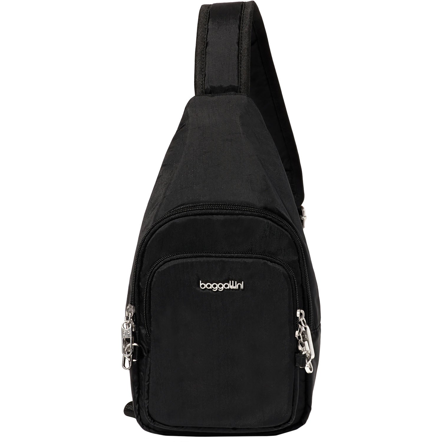 Womens Baggallini Baggallini Securetex Anti-Theft Sling Bag Black
