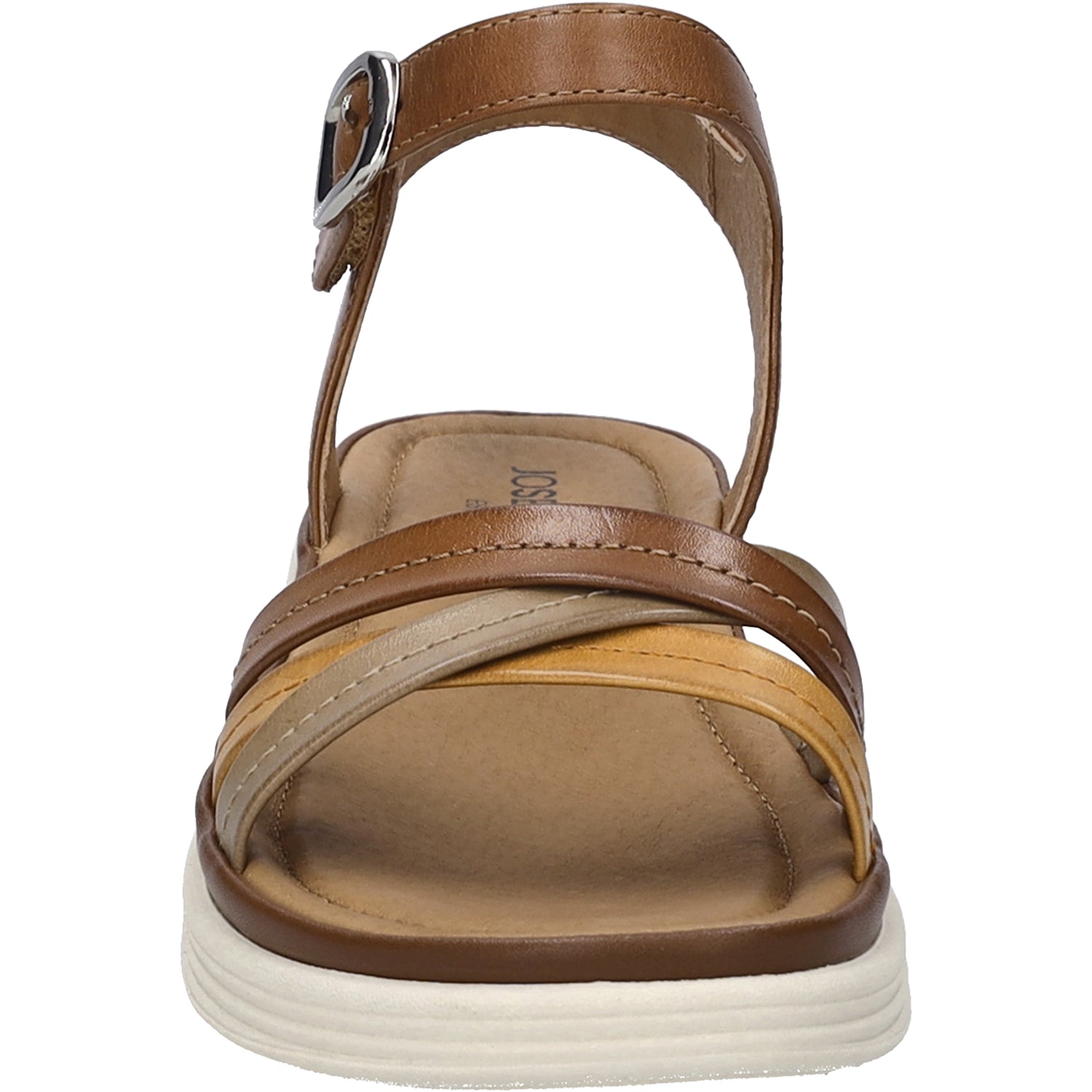 Womens Josef seibel Josef Seibel Sevran 02 Women's Sandals Cognac Multi Cognac Multi