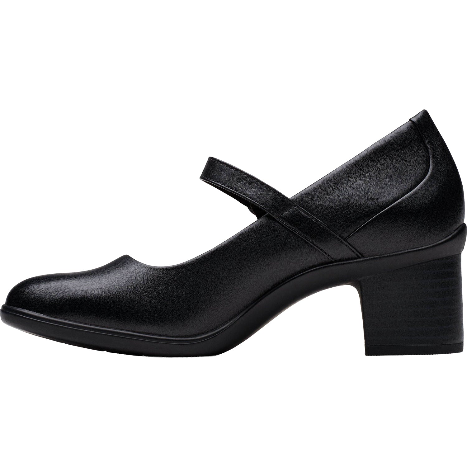 Clarks Womens Shaya Jane Black Leather Shoes 9 Standard} Clarks Womens Shaya Jane Black Leather Shoes 9 Standard}