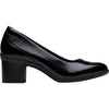 Womens Clarks Clarks Shaya Poppy Women's Dress Heels Black Patent Black Patent