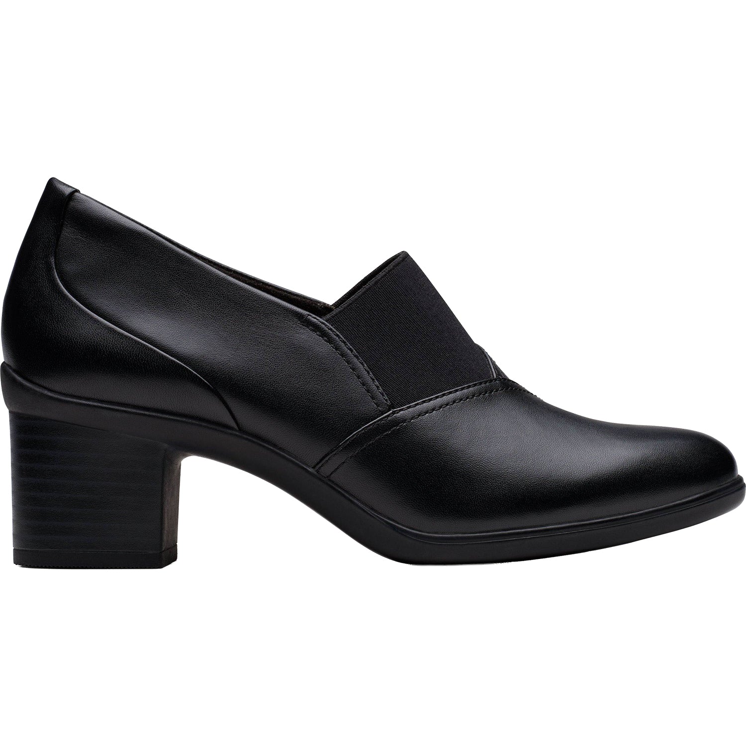 Women's Clarks Shaya Tess Black Leather