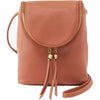 Womens Hobo Hobo International Fern Cashew Velvet Pebbled Leather Cashew Velvet Pebbled Leather