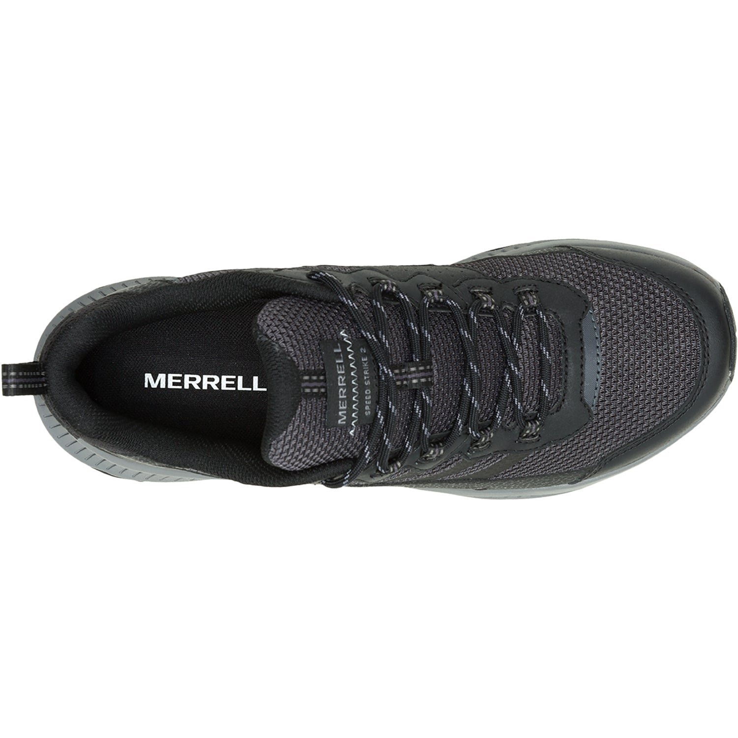 Mens Merrell Merrell Speed Strike 2 Men's Trail Hiking Shoes Running Black Black