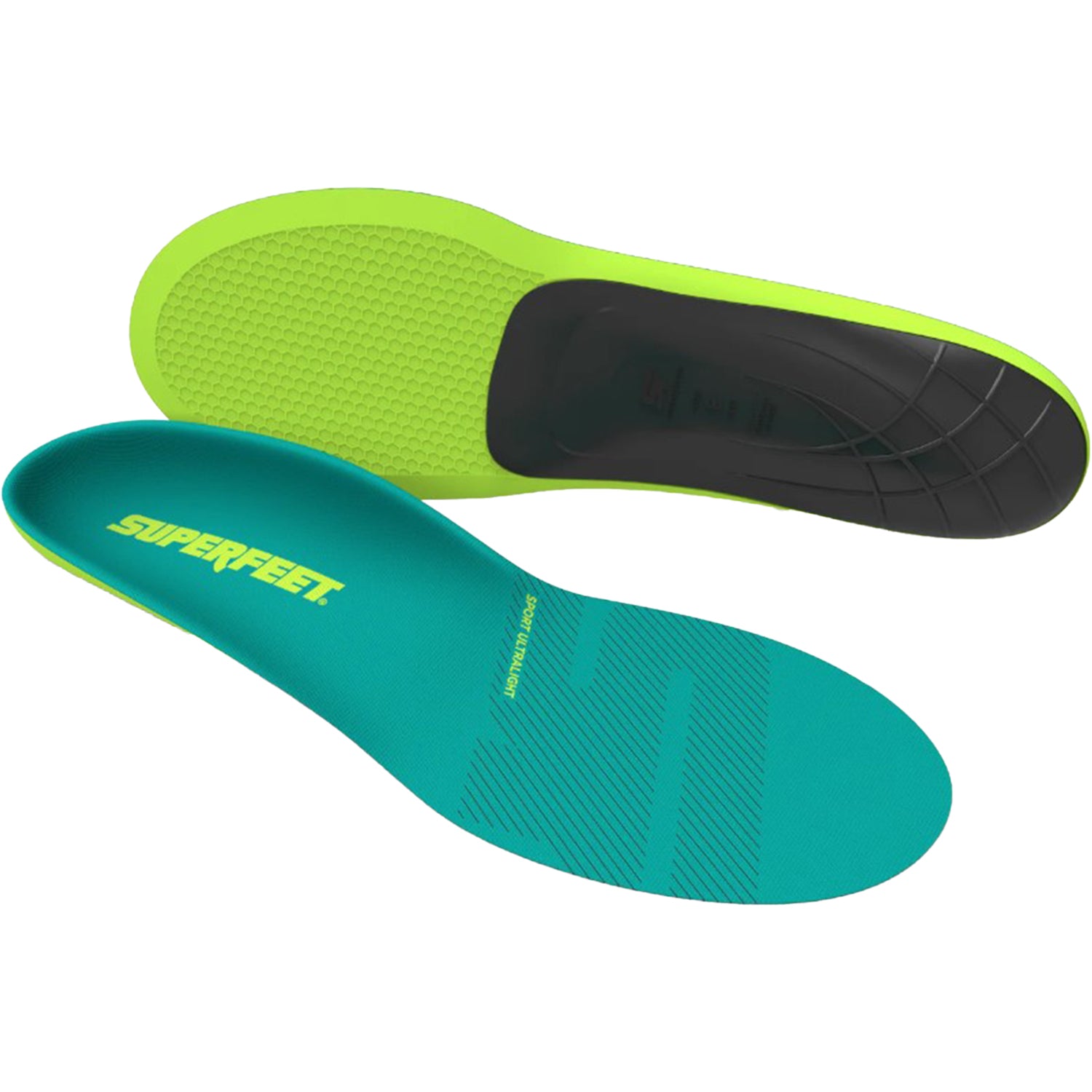 Unisex Superfeet Superfeet Sport Ultralight Premium Insoles Green Green