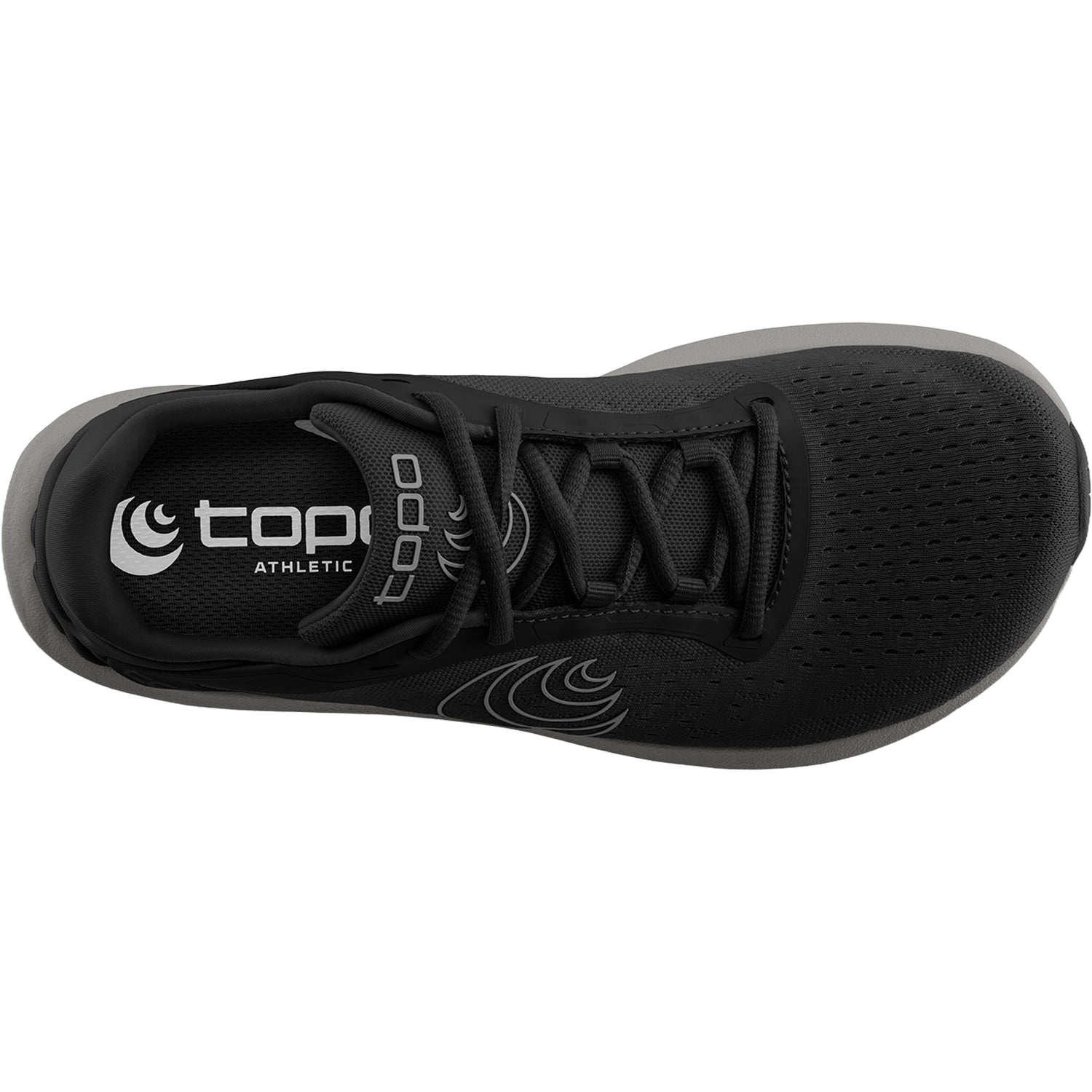 Mens Topo Topo ST-6 (Neutral Support) Men's Athletic Shoes Black/Charcoal Black/Charcoal