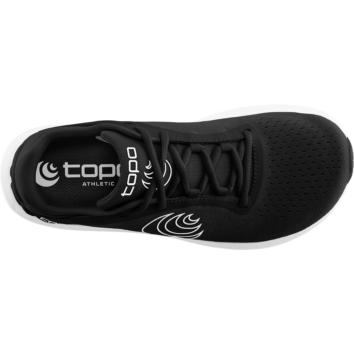 Womens Topo Topo ST-6 White (Neutral Support) Women's Athletic Shoes Black/White Black/White