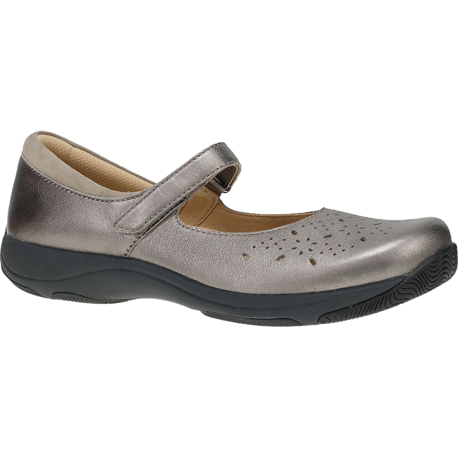 Womens Dansko Women's Dansko Stacy Pewter Metallic Pewter Metallic